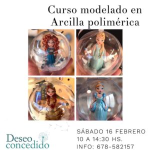 Taller de modelado de princesas