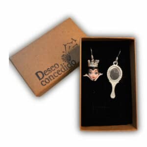 Pendientes de cuentos Reina Malvada