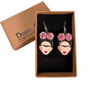 Pendientes de cuentos Frida